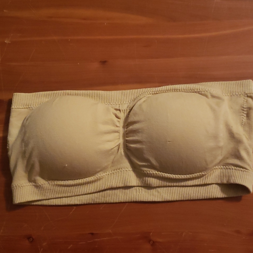 Strapless bra